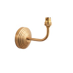 Obelisk Arc Wall Light - Brushed Aged Brass