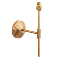Obelisk T Bar Wall Light - Brushed Aged Brass