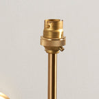 Obelisk T Bar Wall Light - Brushed Aged Brass