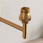 Dome Fold Wall Light - Brushed Aged Brass