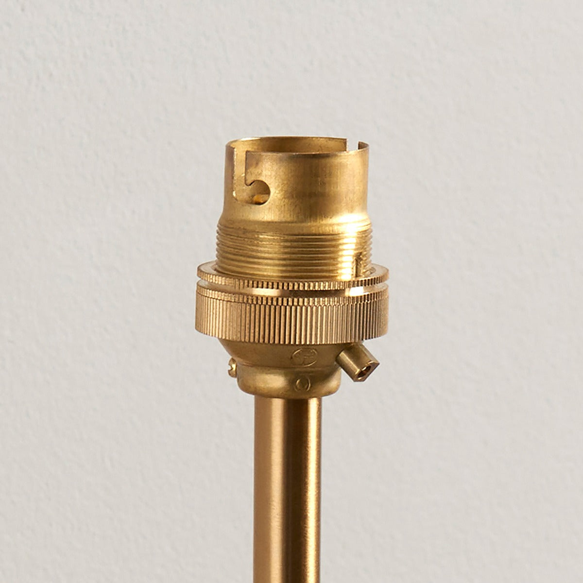 Dome T Bar Wall Light - Brushed Aged Brass