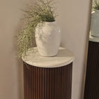 Cove - Dark Wood Ribbed Plinth