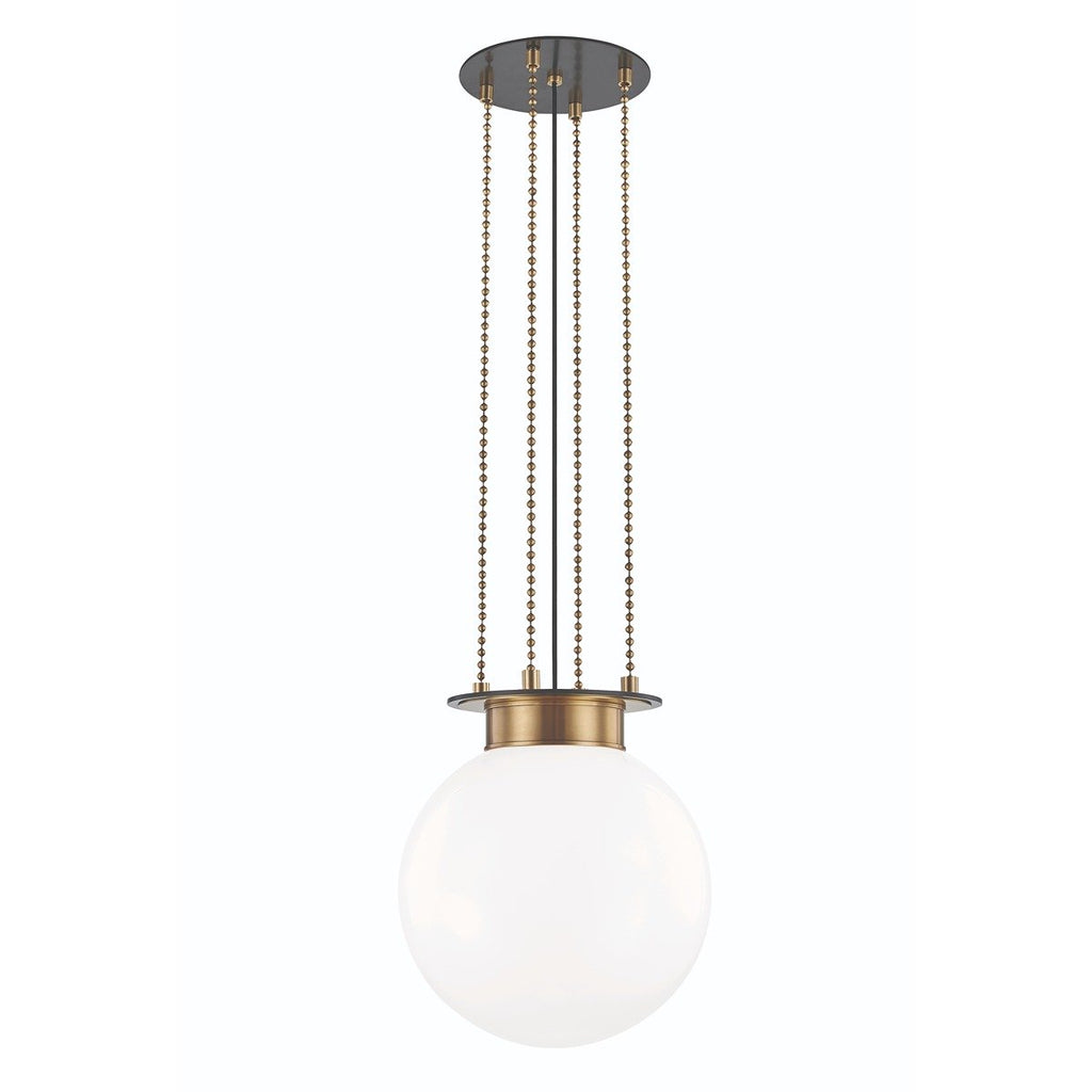 Gunther 1 Light Medium Pendant Light - Aged Old Bronze