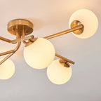 Aaron Ceiling Light - Brushed Aged Brass