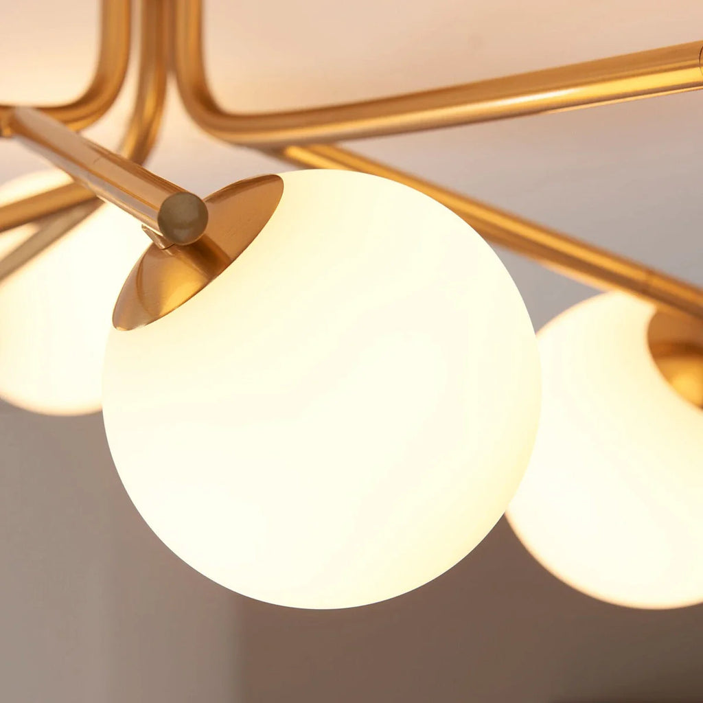 Aaron Ceiling Light - Brushed Aged Brass