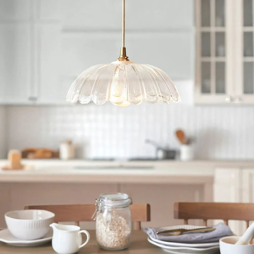 Carnation 1 Pendant Light - Clear