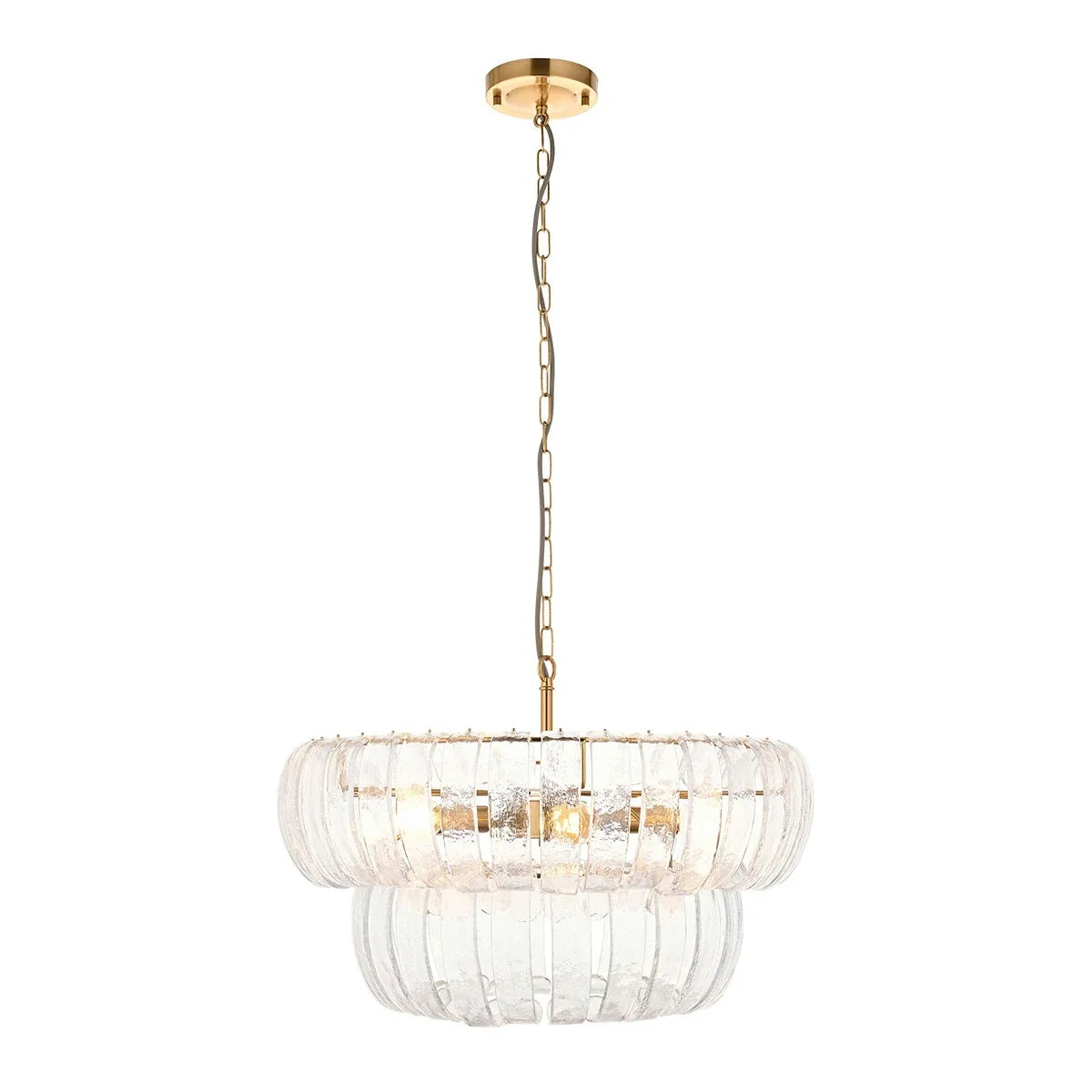 Montrose 6 Pendant Light - Brushed Aged Brass