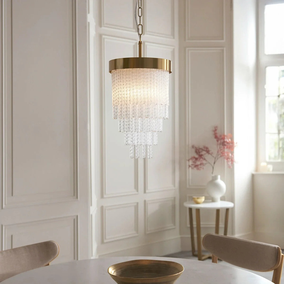 Anistoria 1 Pendant Light - Brushed Aged Brass