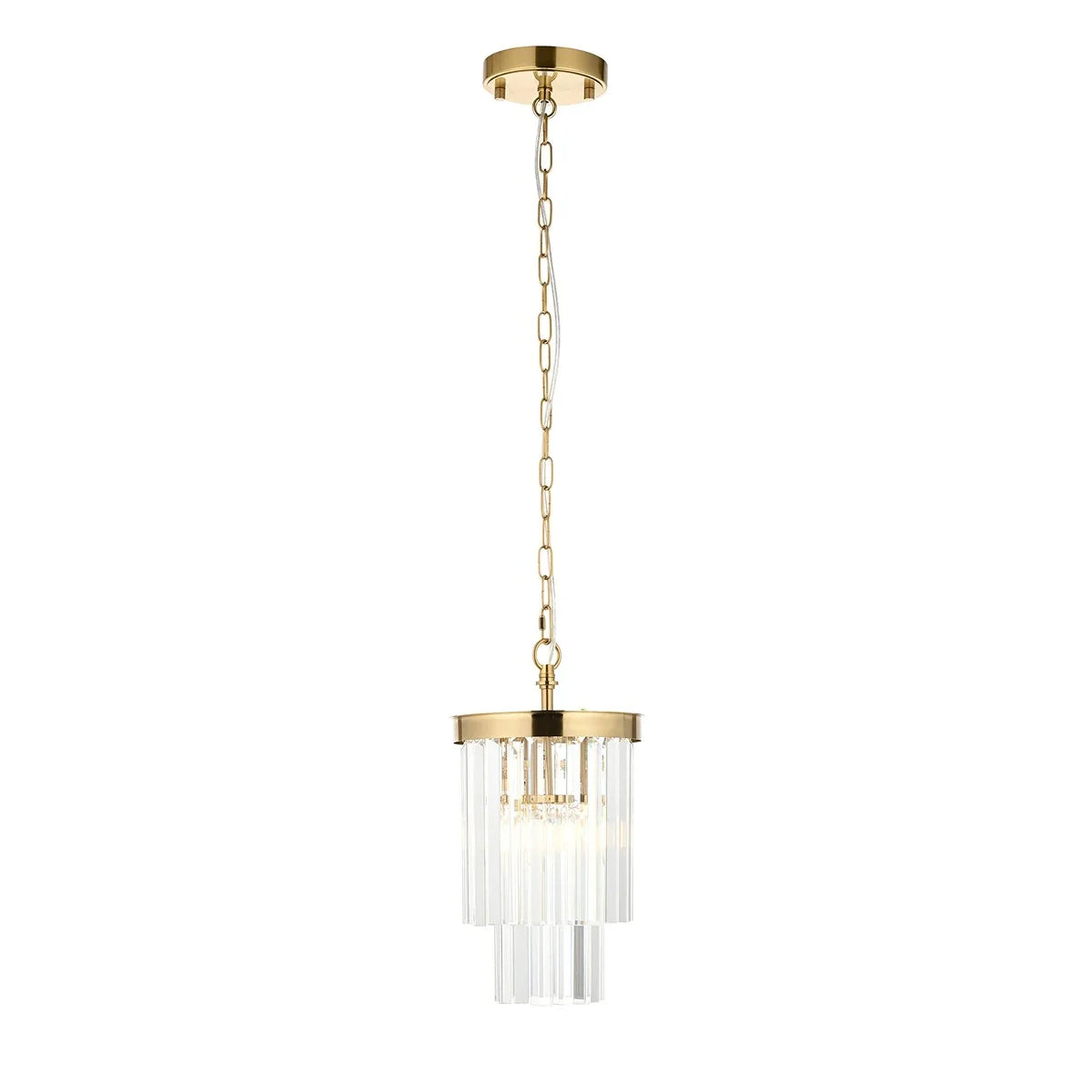 Conaston 1 Pendant Light - Brushed Aged Brass