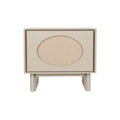 Twin Side Table / Bedside Table - Beige