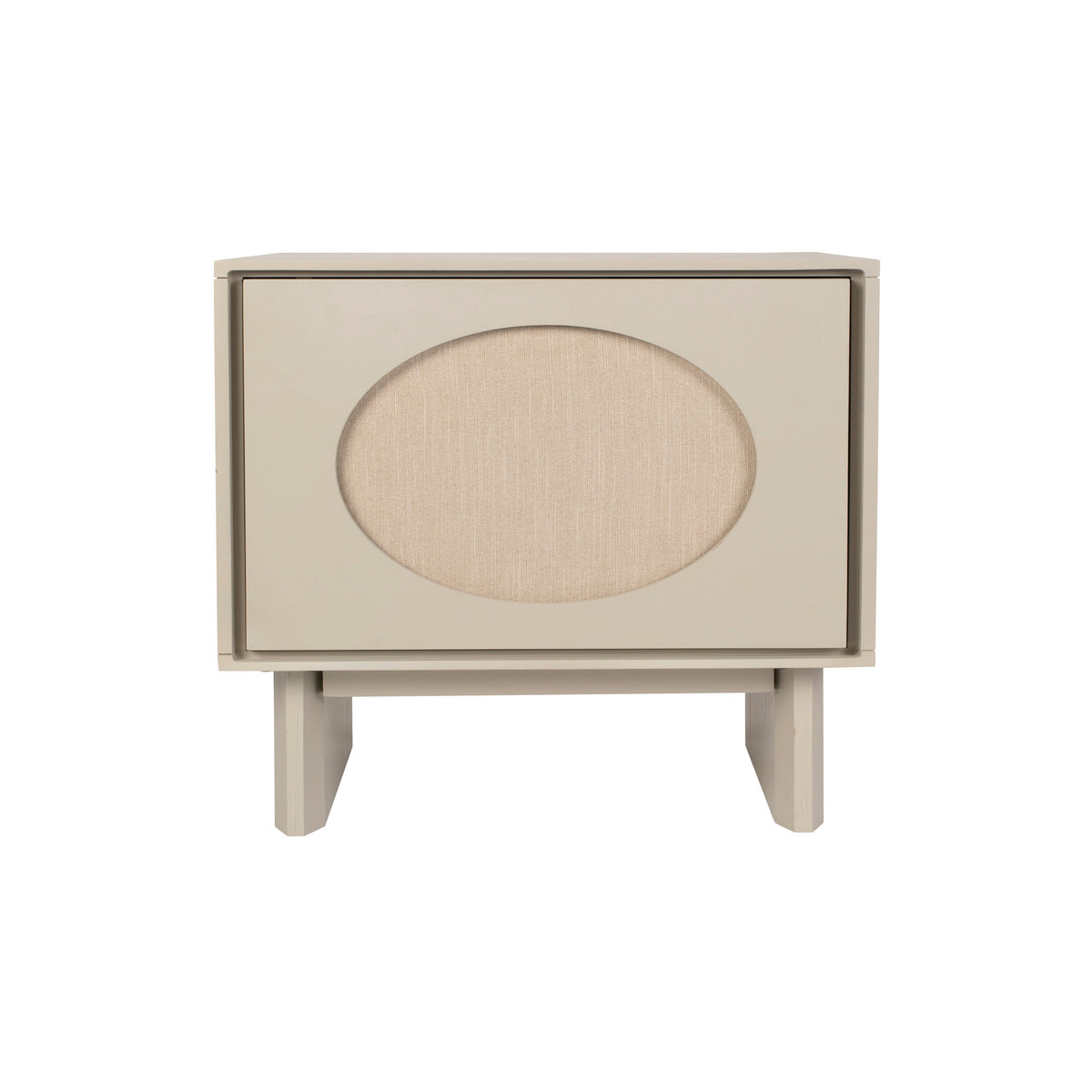 Twin Side Table / Bedside Table - Beige