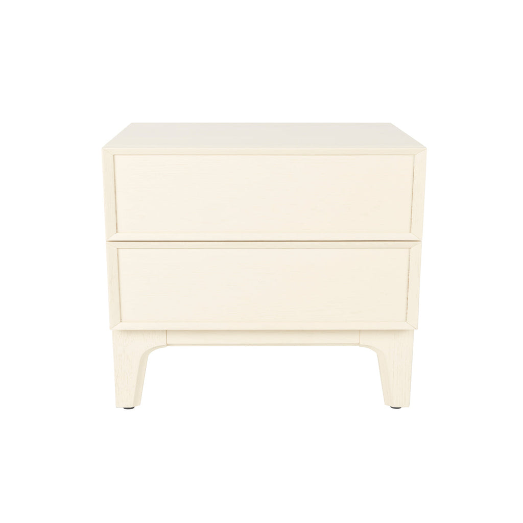 June Side Table / Bedside Table - Beige