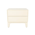 June Side Table / Bedside Table - Beige