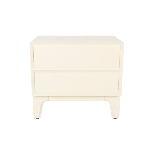 June Side Table / Bedside Table - Beige