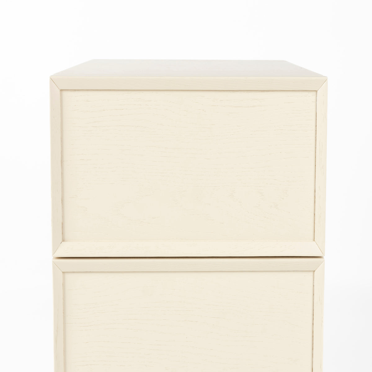June Side Table / Bedside Table - Beige