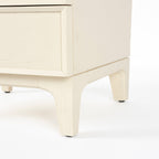 June Side Table / Bedside Table - Beige