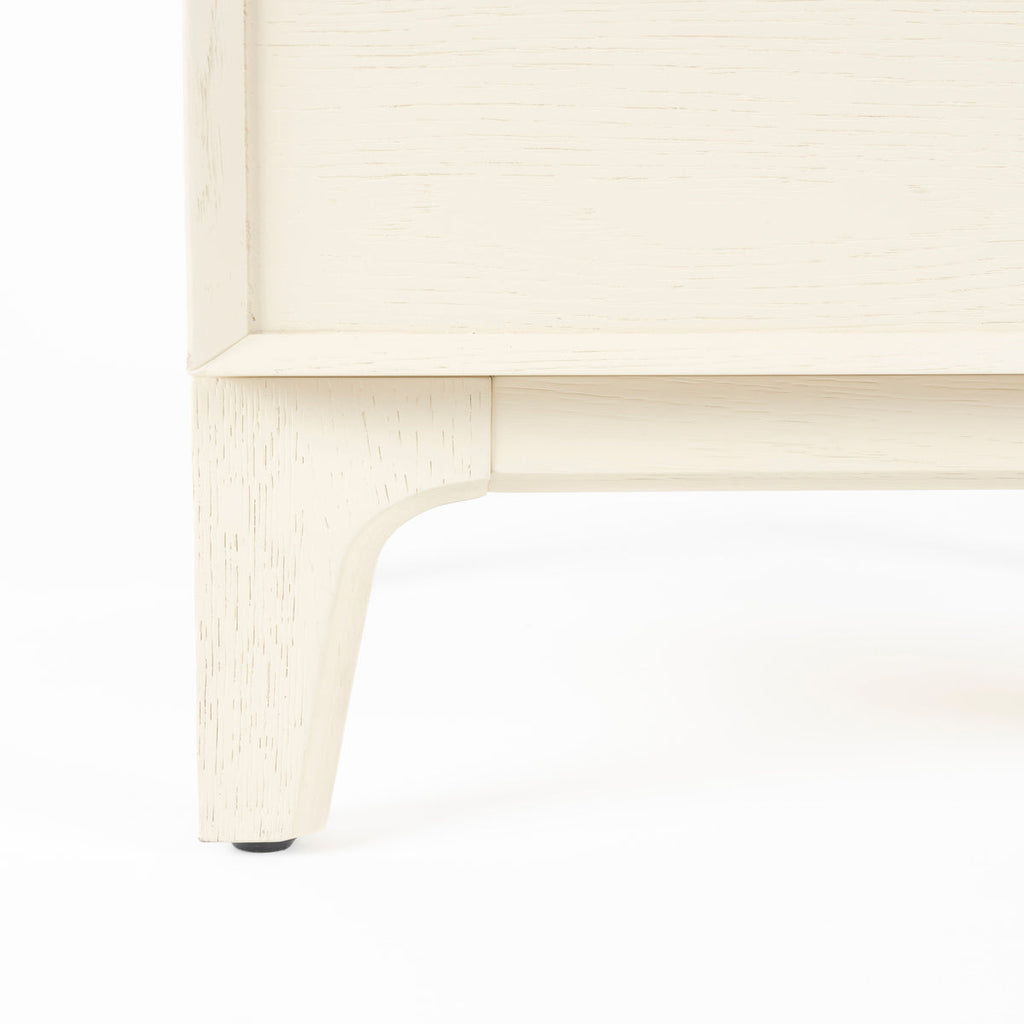 June Side Table / Bedside Table - Beige