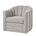 Lily Swivel Chair - Oatmeal Twill