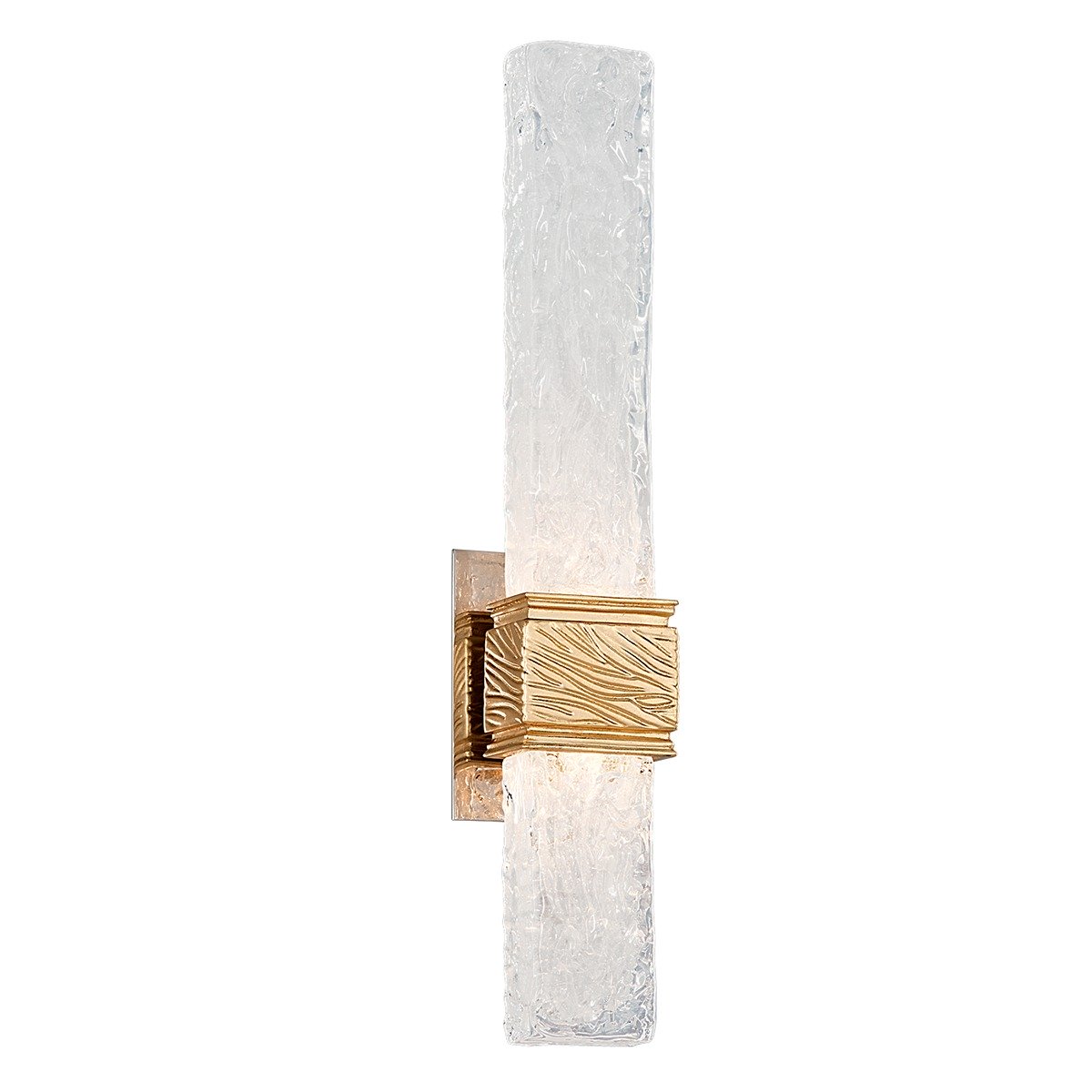 Freeze 2 Light Wall Sconce - Gold Leaf