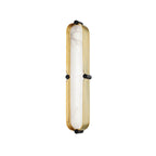 Tribeca Wall Light - Aged Brass & White