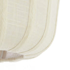 Bibury 3 Light Wooden Pendant Light - White