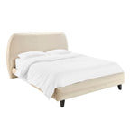 Katherine Luxury Upholstered Bed - Cream