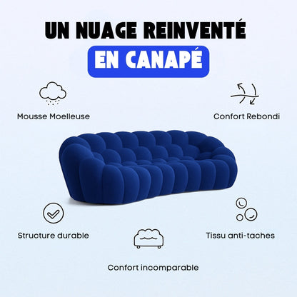 Compressed Marine Bubble Sofa by Lumo: High-Quality Design