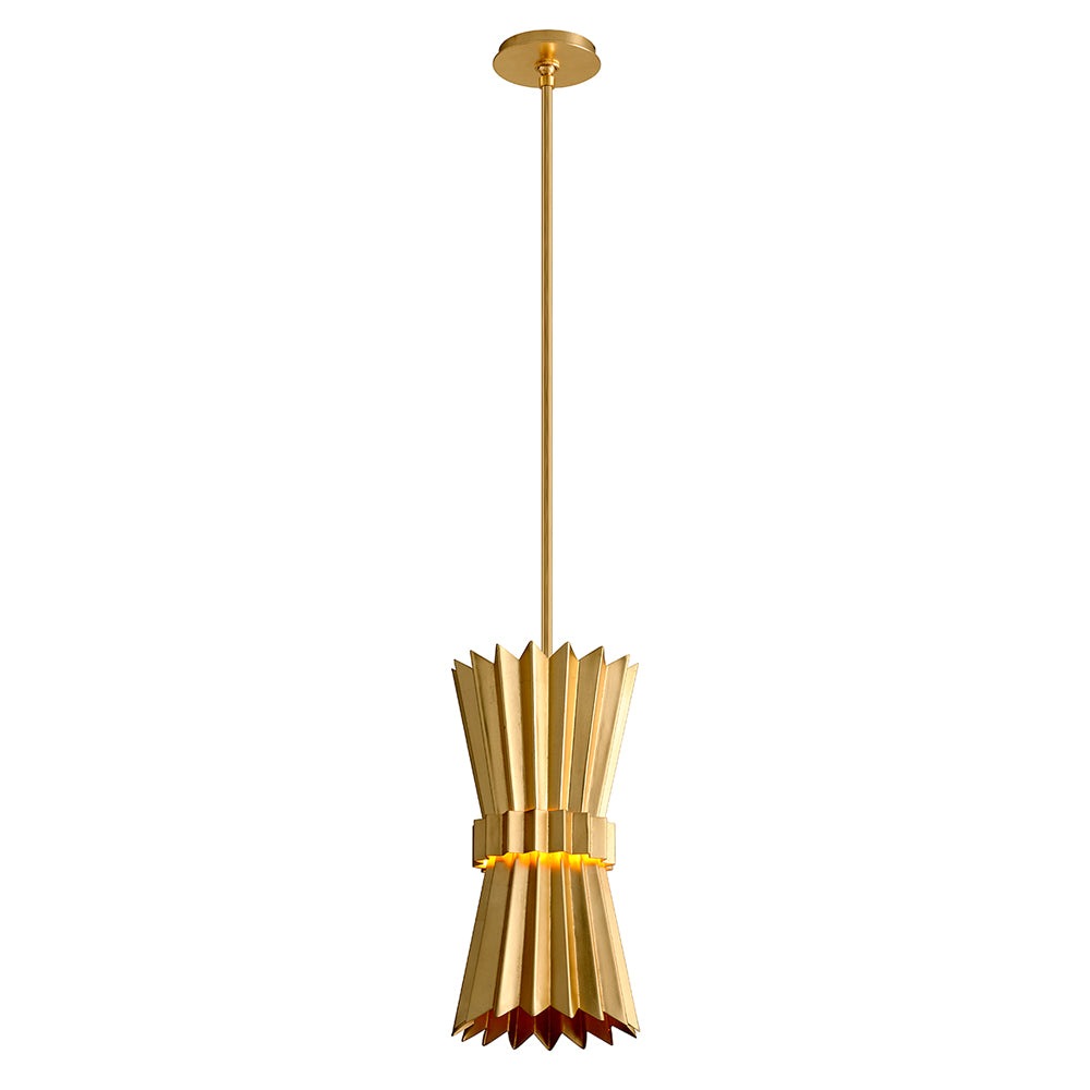 Moxy Pendant Light - Gold Leaf