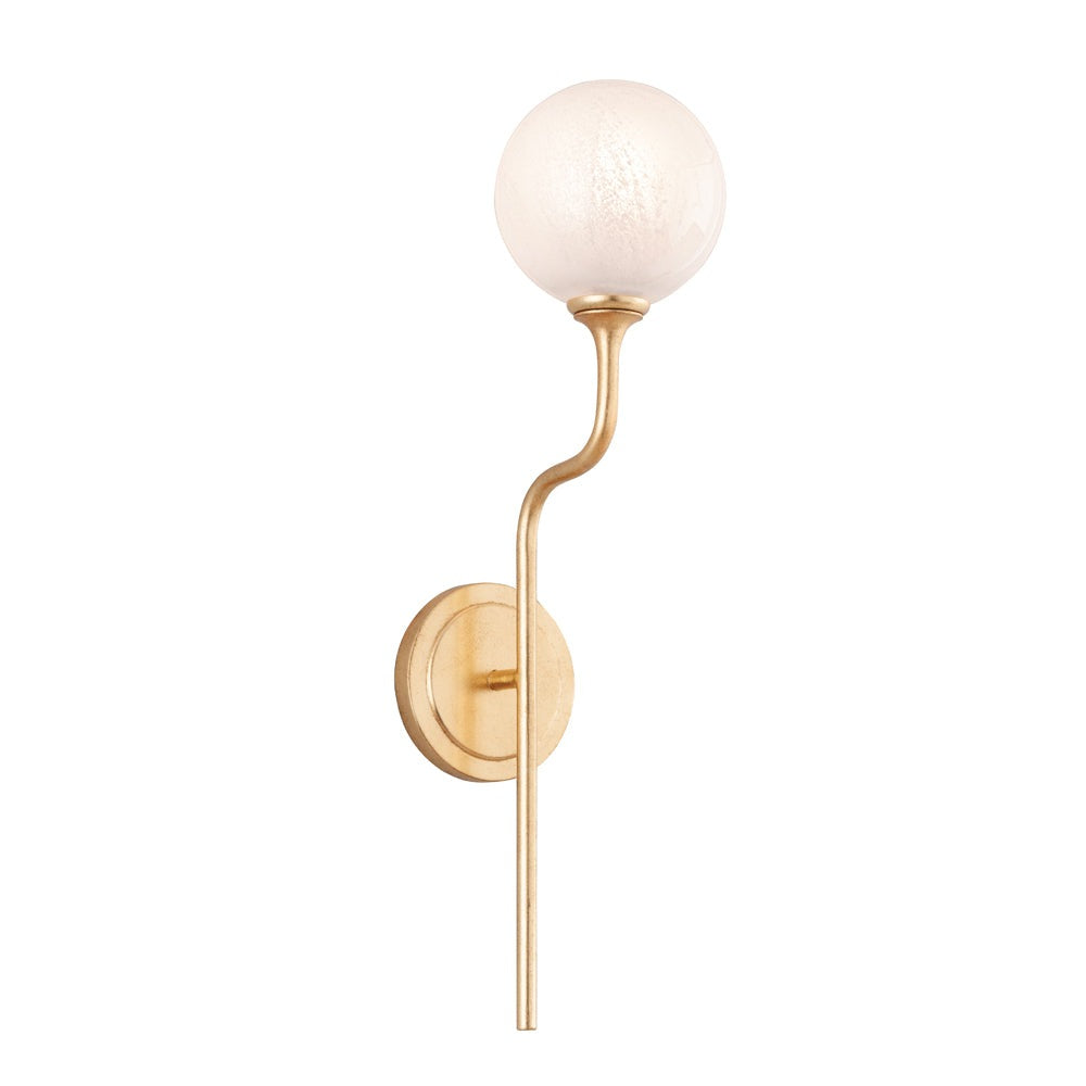 Corbett 1 Light Wall Sconce - Vintage Gold Leaf