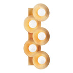 5 Light Wall Sconce - Vintage Gold Leaf