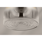 Beryl Glass Pendant Light - Brass