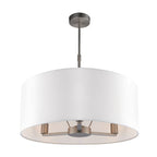 Dani Large 3 Light Pendant Light - Matt Nickel