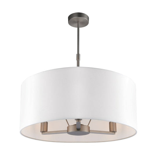 Dani Large 3 Light Pendant Light - Matt Nickel