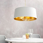 Hattie 1 Light Pendant Light - Brushed Gold