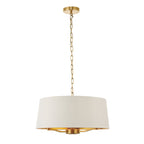 Hattie 1 Light Pendant Light - Brushed Gold