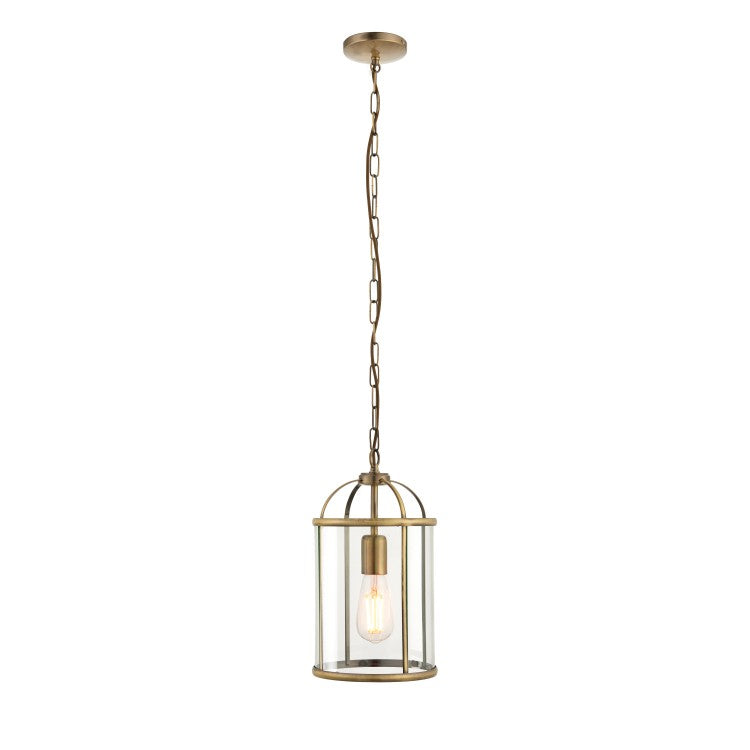 Lara Pendant Light Antique Brass