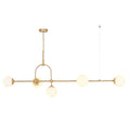 Bella 5 Light Pendant Light - Gold