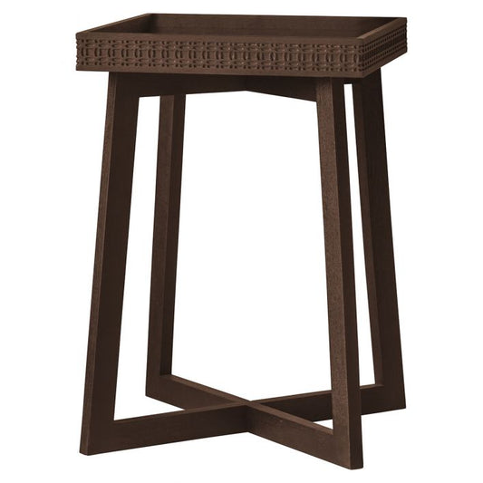 Boho Retreat Bedside Table - Brown