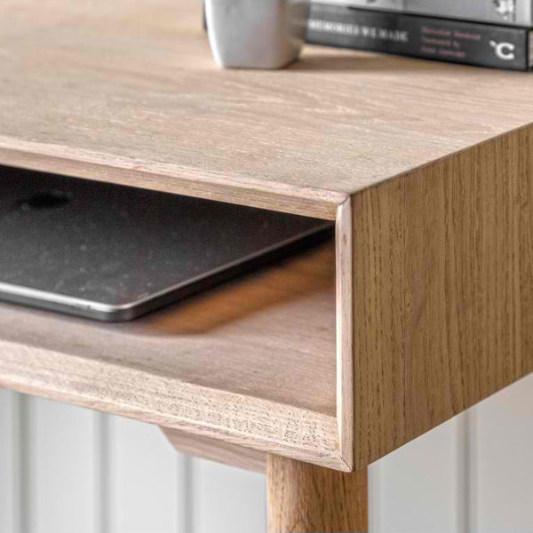Milano 1 Drawer Desk - Oak