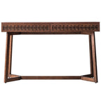 Boho Retreat 2 Drawer Desk - Brown
