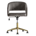 Murray Velvet Chair - Grey