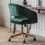 Murray Velvet Chair - Green