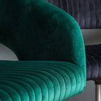 Murray Velvet Chair - Green