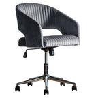 Murray Velvet Chair - Charcoal