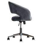 Murray Velvet Chair - Charcoal