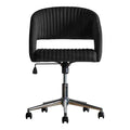 Murray Velvet Chair - Black