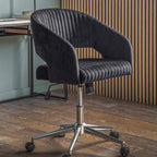 Murray Velvet Chair - Black