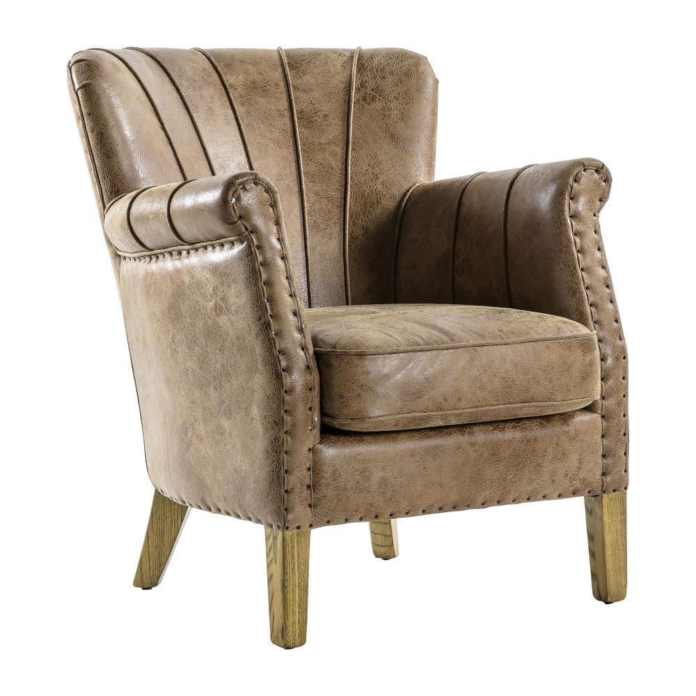Hickman Armchair - Brown