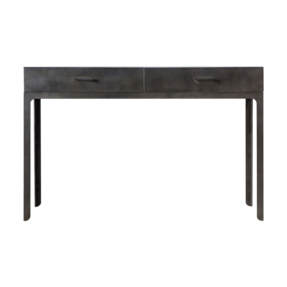 Ottinge 2 Drawer Desk - Grey