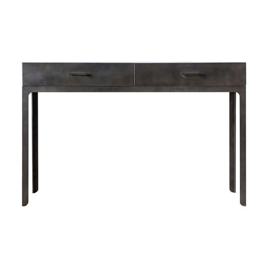 Ottinge 2 Drawer Desk - Grey